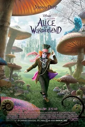 Alice in Wonderland 2010 Hindi Dual Audio HD Poster Download - Filmyzilla