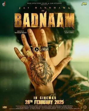 Badnaam 2025 Punjabi HD Poster Download - Filmyzilla