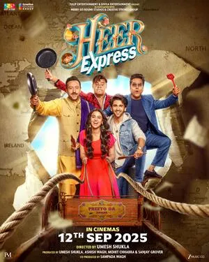 Heer Express 2025 Hindi HD Poster Download - Filmyzilla