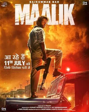 Maalik 2025 Hindi HD Poster Download - Filmyzilla