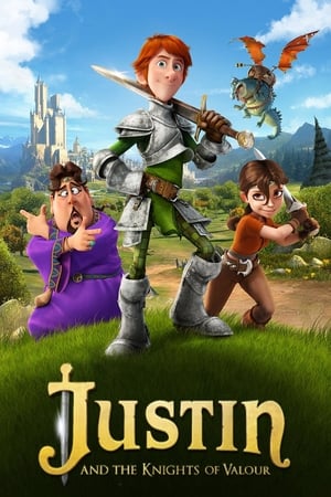 Justin and the Knights of Valour 2013 Hindi Dual Audio 300MB HD Poster Download - Filmyzilla