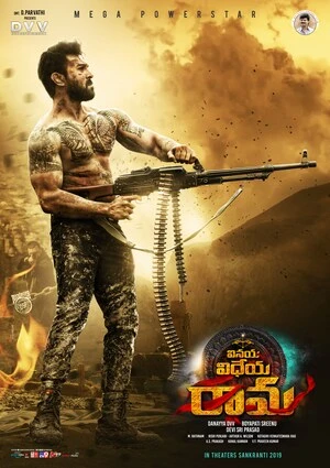 Vinaya Vidheya Rama 2019 Hindi Dual Audio HD Poster Download - Filmyzilla