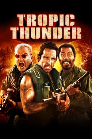 Tropic Thunder (2008) Hindi Dual Audio 350MB HD Poster Download - Filmyzilla